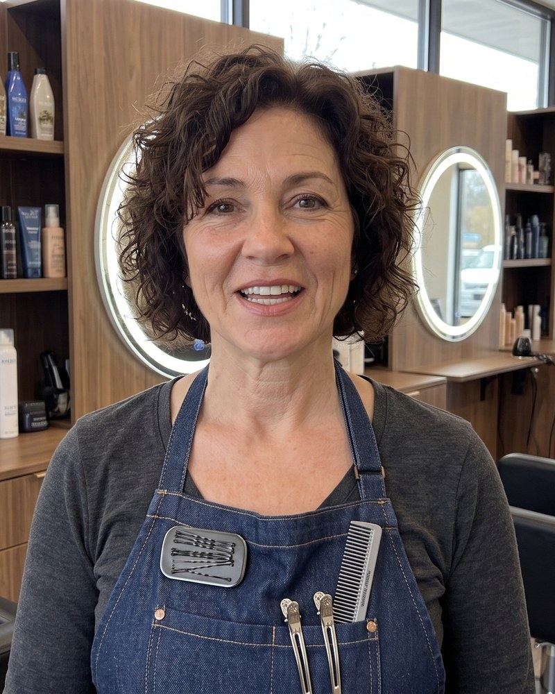 Coco Waverly in the salon